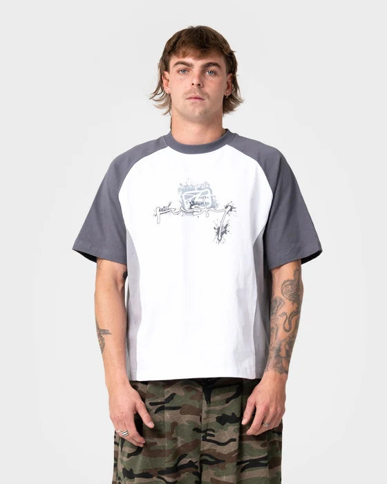 Rusty - Splish Splash Short Sleeve Tee | White