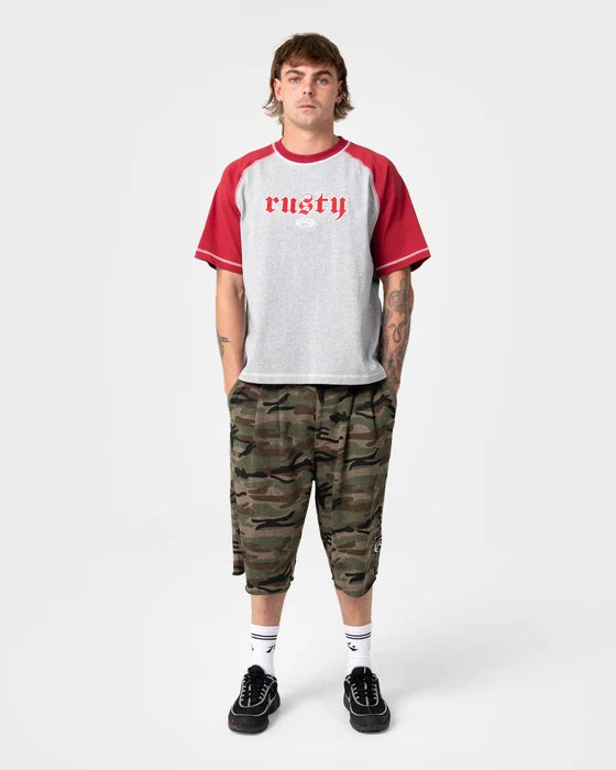 Rusty - Decoy Short Sleeve Tee | Grey Marle 2