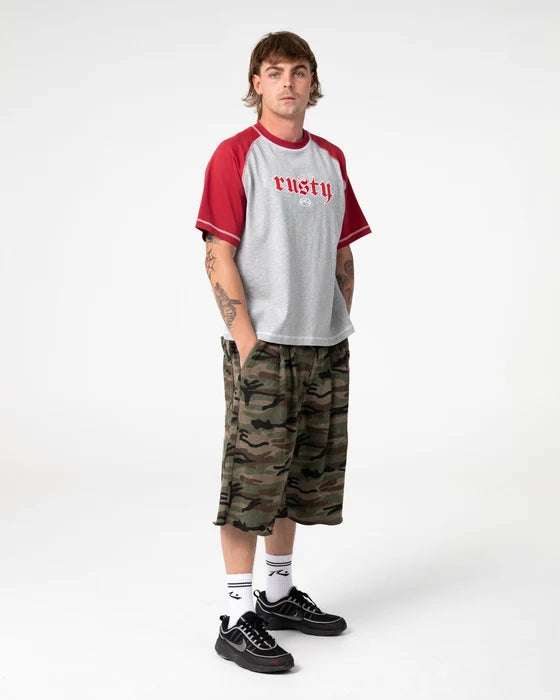 Rusty - Decoy Short Sleeve Tee | Grey Marle 2