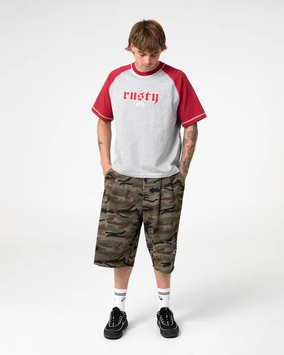 Rusty - Decoy Short Sleeve Tee | Grey Marle 2