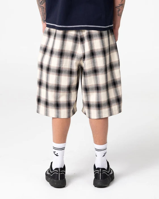 Rusty - Mista Checkya Elastic Short | Pinecone