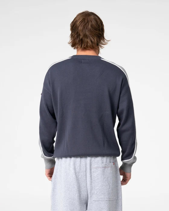Rusty - Panela Anderson Knitted Crew | Steel