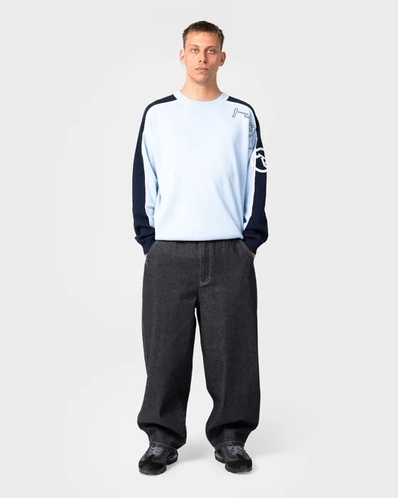 Rusty - Panela Anderson Knitted Crew | Ice Blue