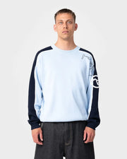 Rusty - Panela Anderson Knitted Crew | Ice Blue