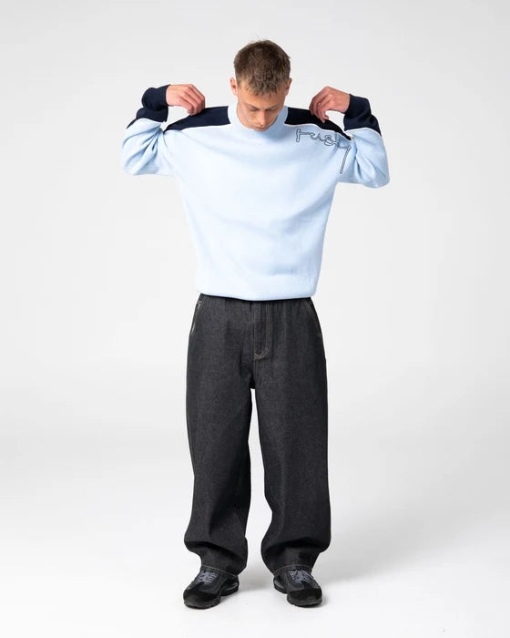Rusty - Panela Anderson Knitted Crew | Ice Blue