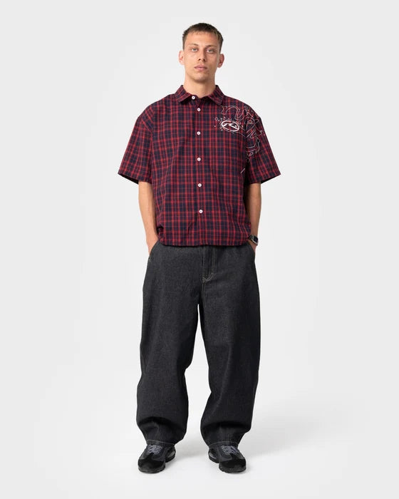 Rusty - Slick Rick Short Sleeve Shirt |  Red