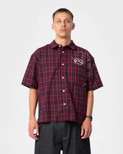 Rusty - Slick Rick Short Sleeve Shirt |  Red