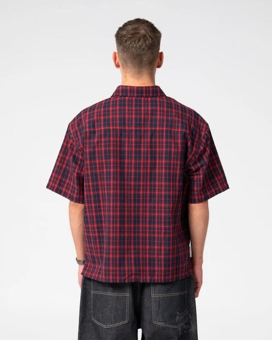 Rusty - Slick Rick Short Sleeve Shirt |  Red