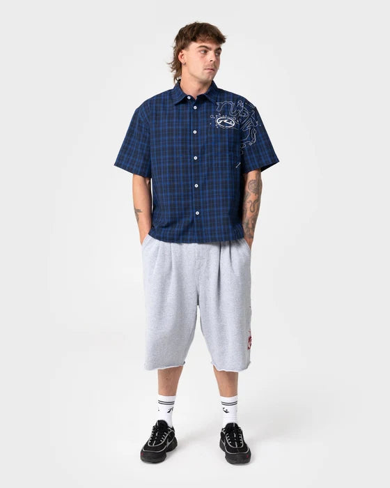 Rusty - Slick Rick Short Sleeve Shirt |  Royal Blue