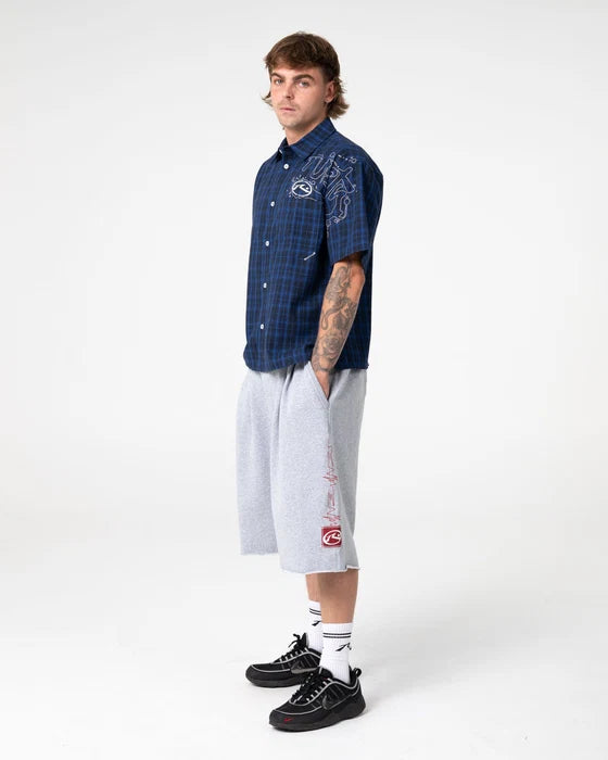 Rusty - Slick Rick Short Sleeve Shirt |  Royal Blue