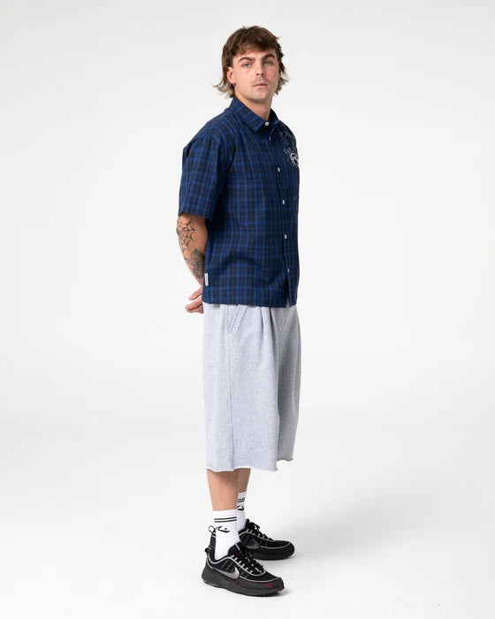 Rusty - Slick Rick Short Sleeve Shirt |  Royal Blue