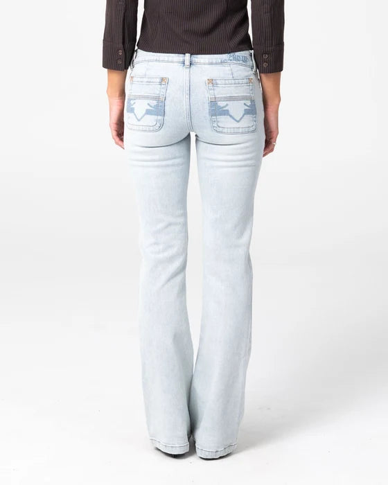 Rusty- Lindsay Luv Low Rise Boot Leg Denim Jean | Worn Out