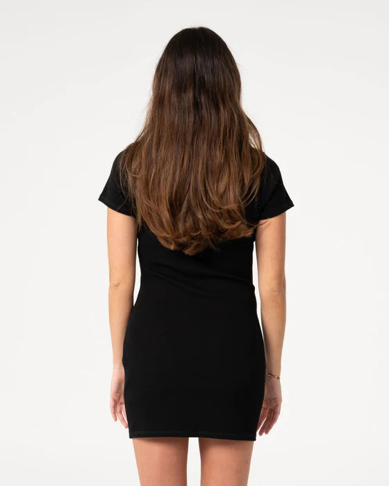 Rusty - Bad Bubby Polo Dress | Black