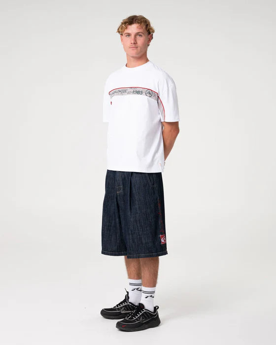 Rusty - Big Ticket Short Sleeve Tee | White