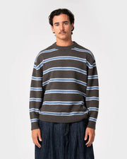 Rusty - Reel Fluff Knitted Crew | Steel