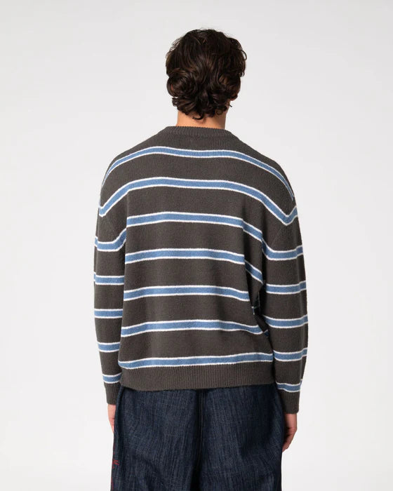 Rusty - Reel Fluff Knitted Crew | Steel