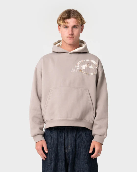 Rusty - Uncut Gems Hooded Fleece | Stone