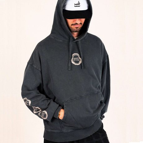 Jaw Unisex Vintage Hood - Black | Married to the Sea