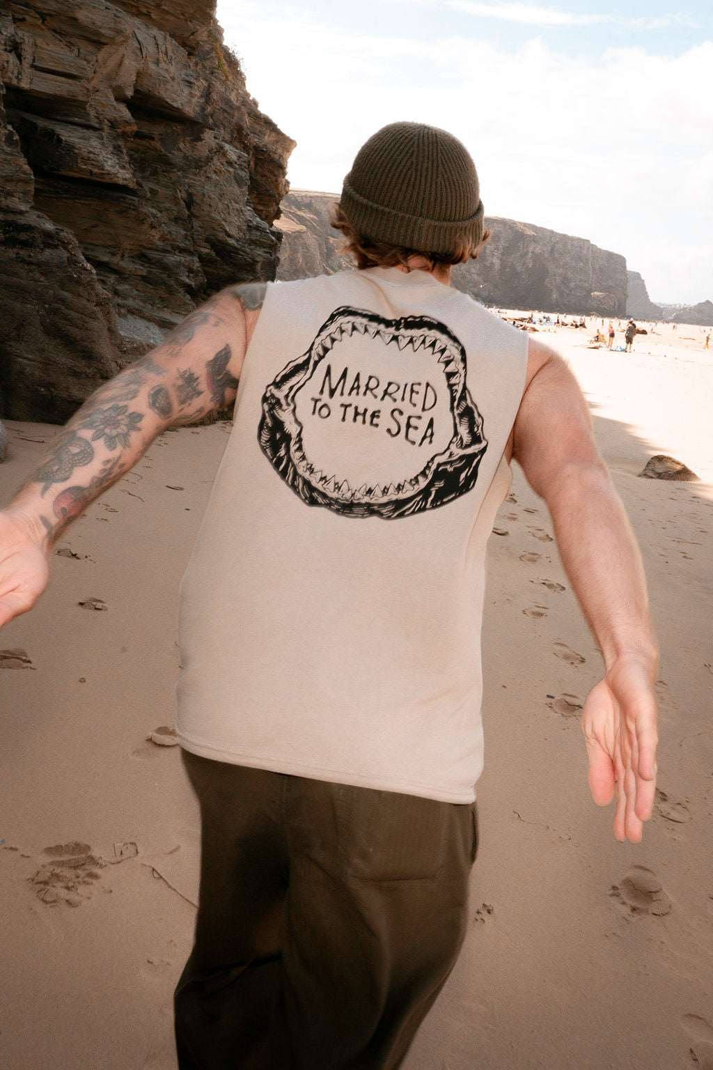 Jaw Vest - Faded Khaki | Married to the Sea - Married to the Sea - married-to-the-sea-shop