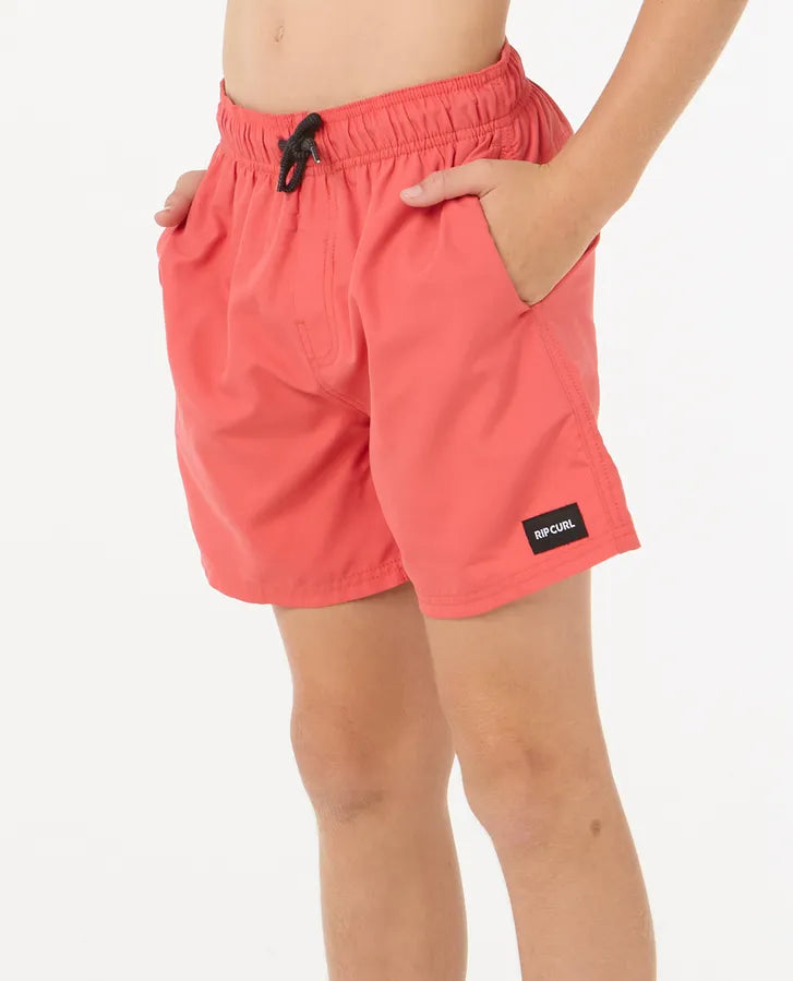 Rip Curl Offset Volley - Boy | Washed Red