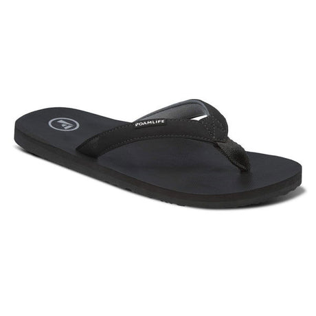 LIXI - WOMENS FLIP FLOPS - BLACK - Foamlife - Married to the Sea Surf Shop