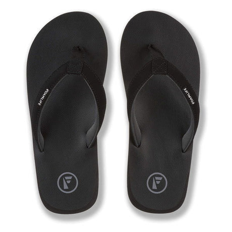 LIXI - WOMENS FLIP FLOPS - BLACK - Foamlife - Married to the Sea Surf Shop