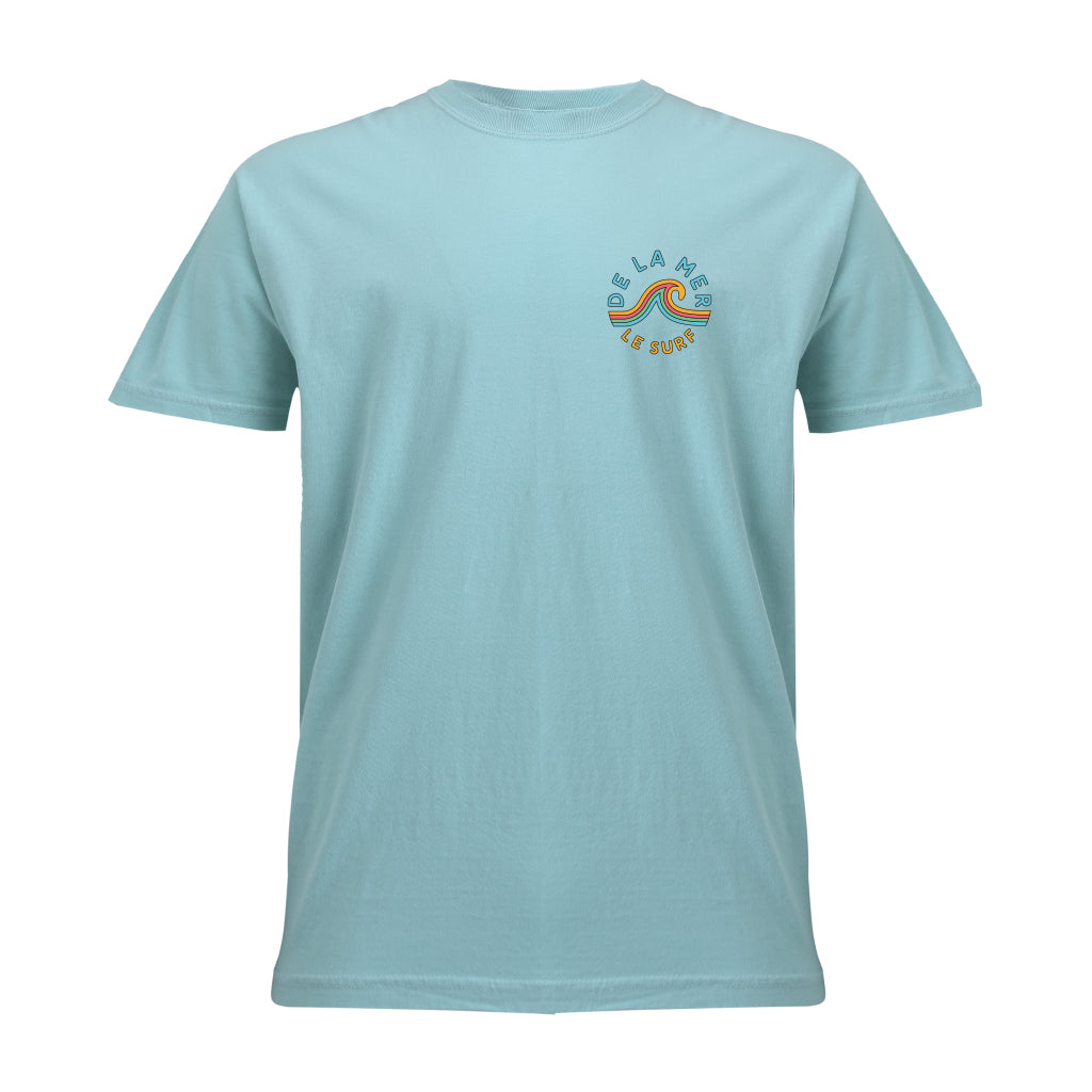 Le Surf - De La Mer Wave T-Shirt | Chalky Mint - Le Surf - married-to-the-sea-shop
