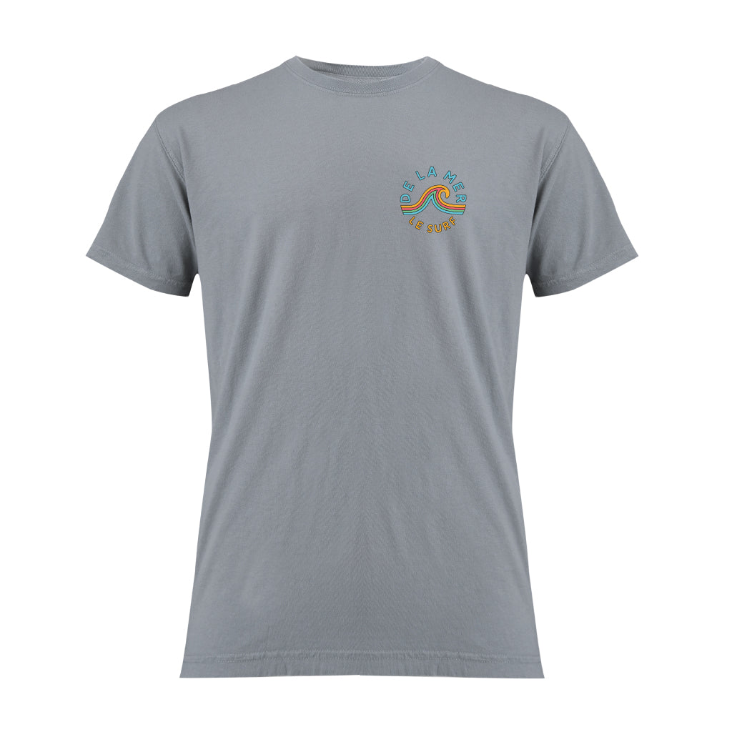 Le Surf - De La Mer Wave T-Shirt | Granite - Le Surf - married-to-the-sea-shop