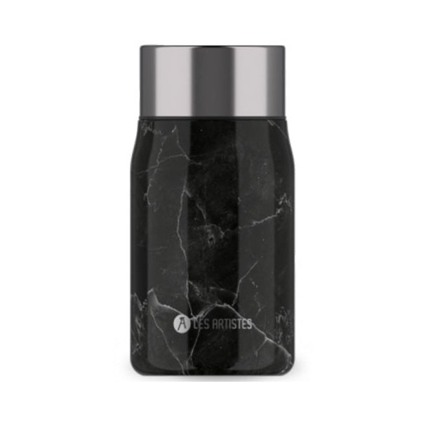 Les Artistes Insulated Can 700ML Black Marble Married to the Sea Surf Shop les artistes