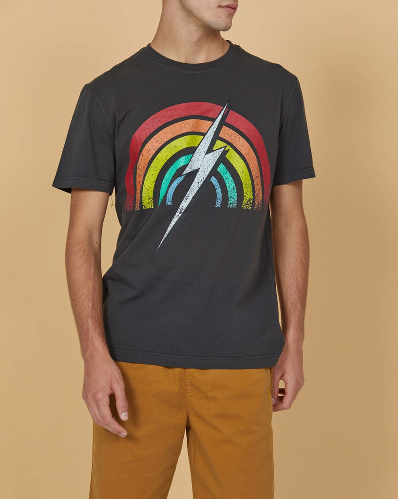 Lightning Bolt Rainbow T-Shirt Married to the Sea Surf Shop Lightning Bolt