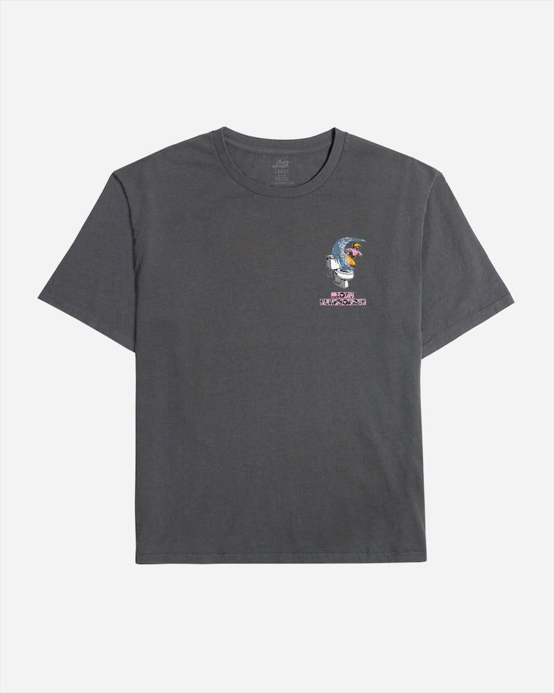 Lost - Crappy Waves Boxy Tee | Vintage Black -  - Married to the Sea Surf Shop - 