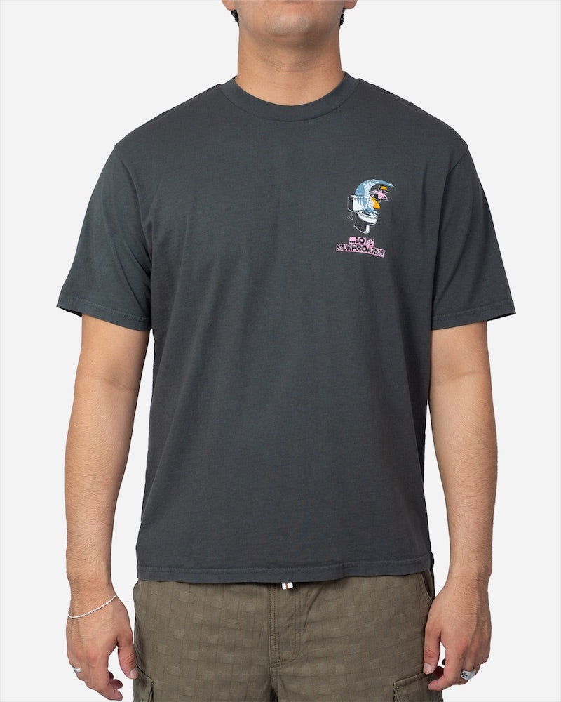 Lost - Crappy Waves Boxy Tee | Vintage Black -  - Married to the Sea Surf Shop - 
