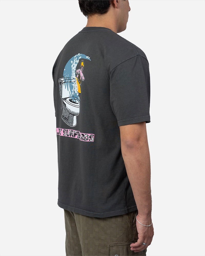 Lost - Crappy Waves Boxy Tee | Vintage Black -  - Married to the Sea Surf Shop - 