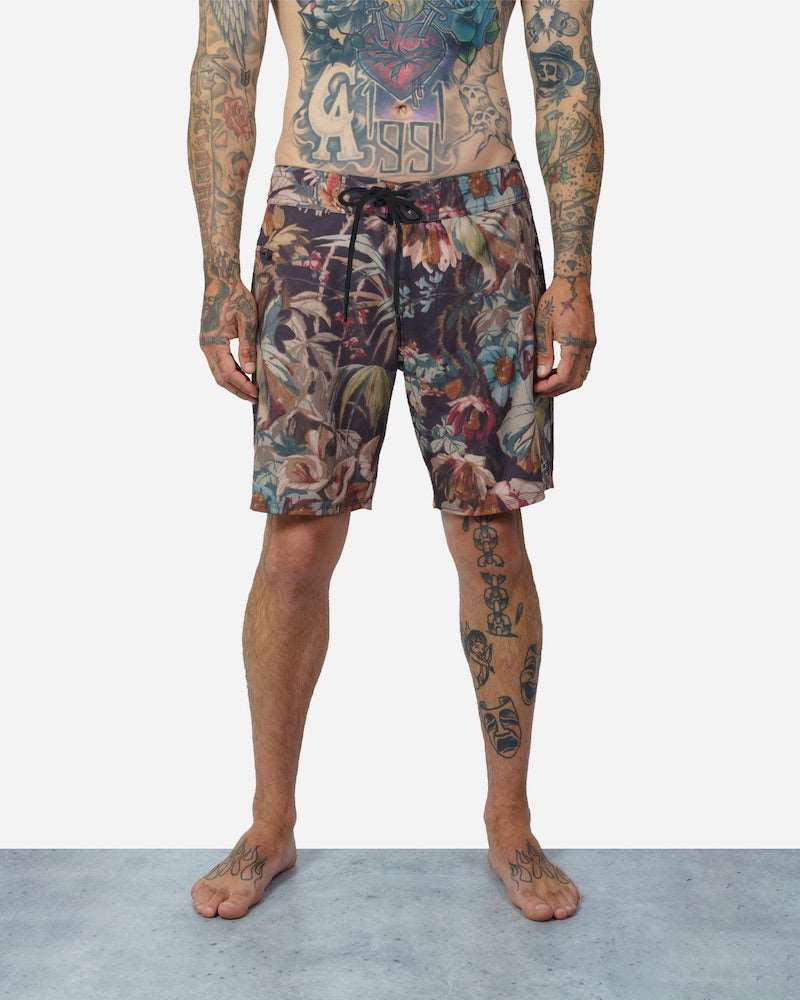 Lost - Highline Boardshort | Deep Jungle Black -  - Married to the Sea Surf Shop - 