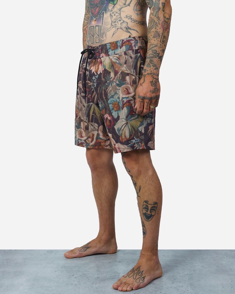 Lost - Highline Boardshort | Deep Jungle Black -  - Married to the Sea Surf Shop - 