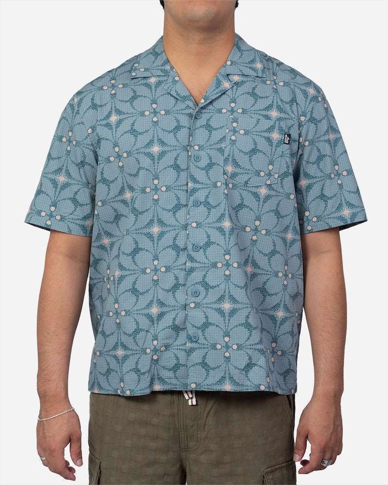 Lost - Nifty Woven Shirt | Sea Fog -  - Married to the Sea Surf Shop - 