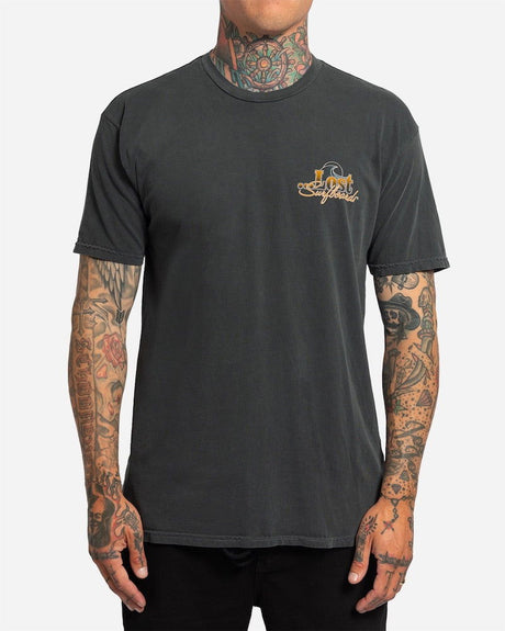 Lost - Rider Vintage Dye Tee | Vintage Black -  - Married to the Sea Surf Shop - 