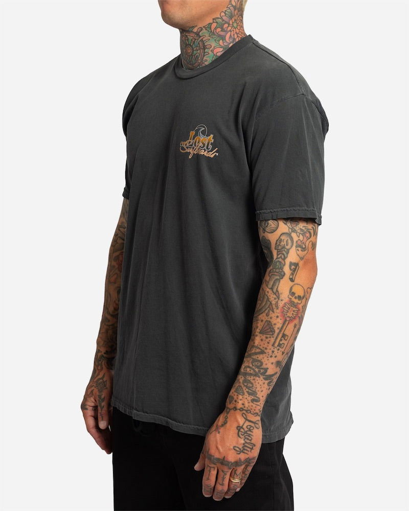Lost - Rider Vintage Dye Tee | Vintage Black -  - Married to the Sea Surf Shop - 
