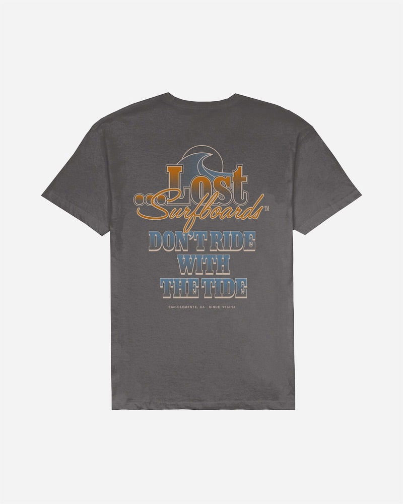 Lost - Rider Vintage Dye Tee | Vintage Black -  - Married to the Sea Surf Shop - 