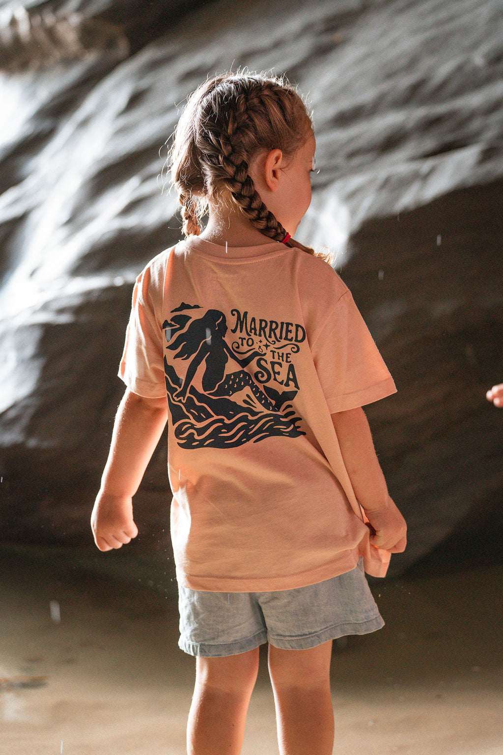 Mermaid Kids Fraiche Peche T-Shirt | Married to the Sea