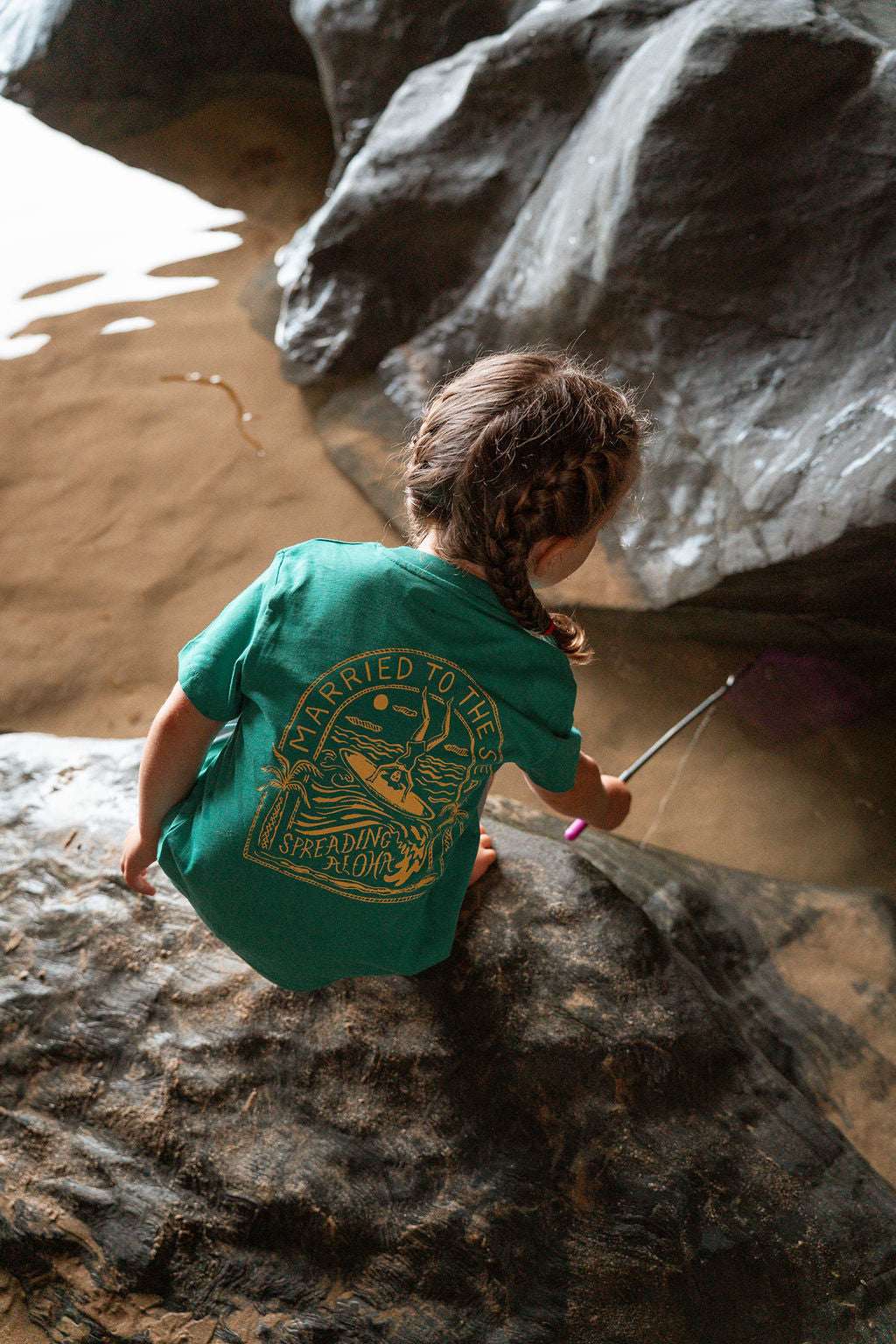 Headstand Kids Go Green T-Shirt | Married to the Sea