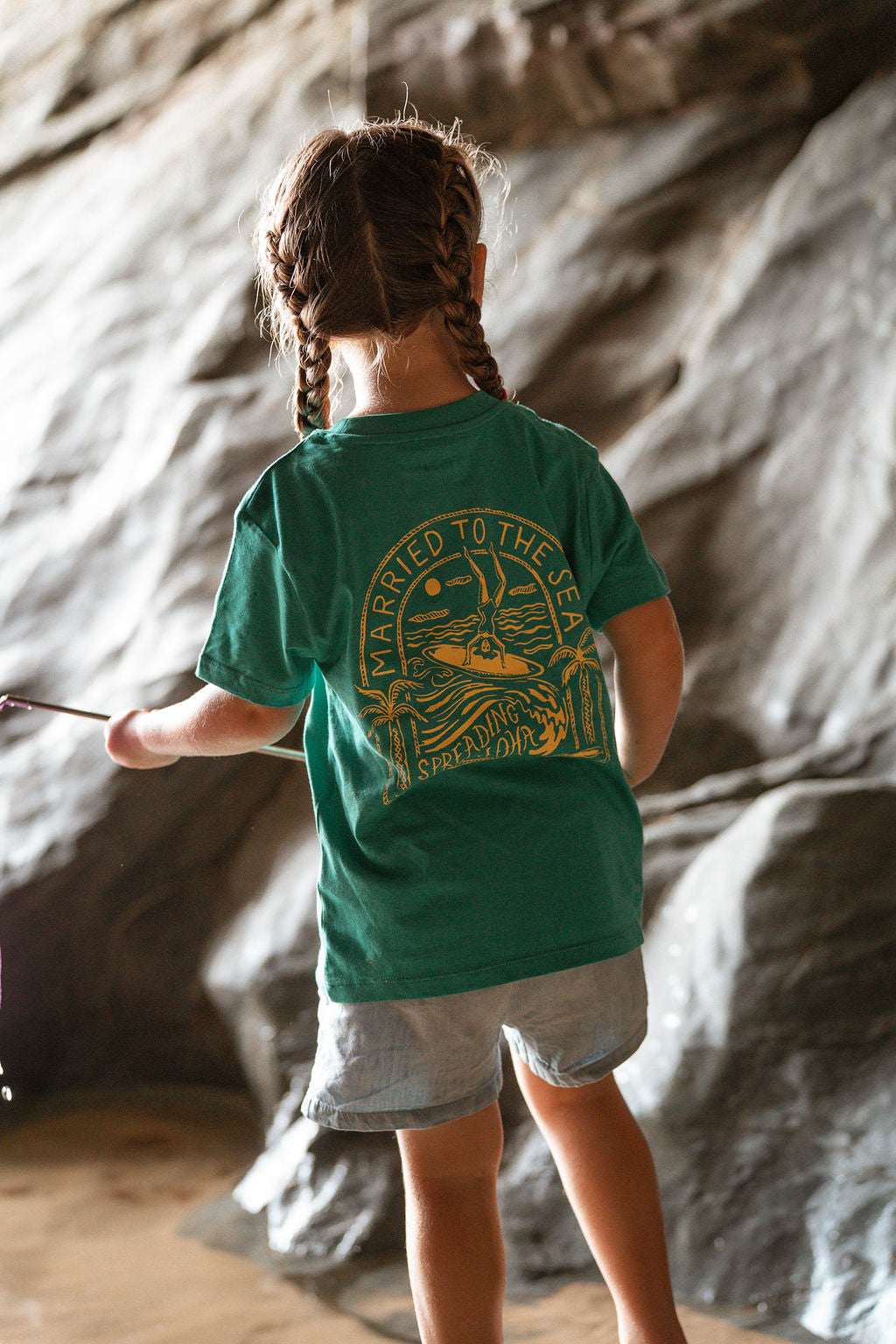Headstand Kids Go Green T-Shirt | Married to the Sea