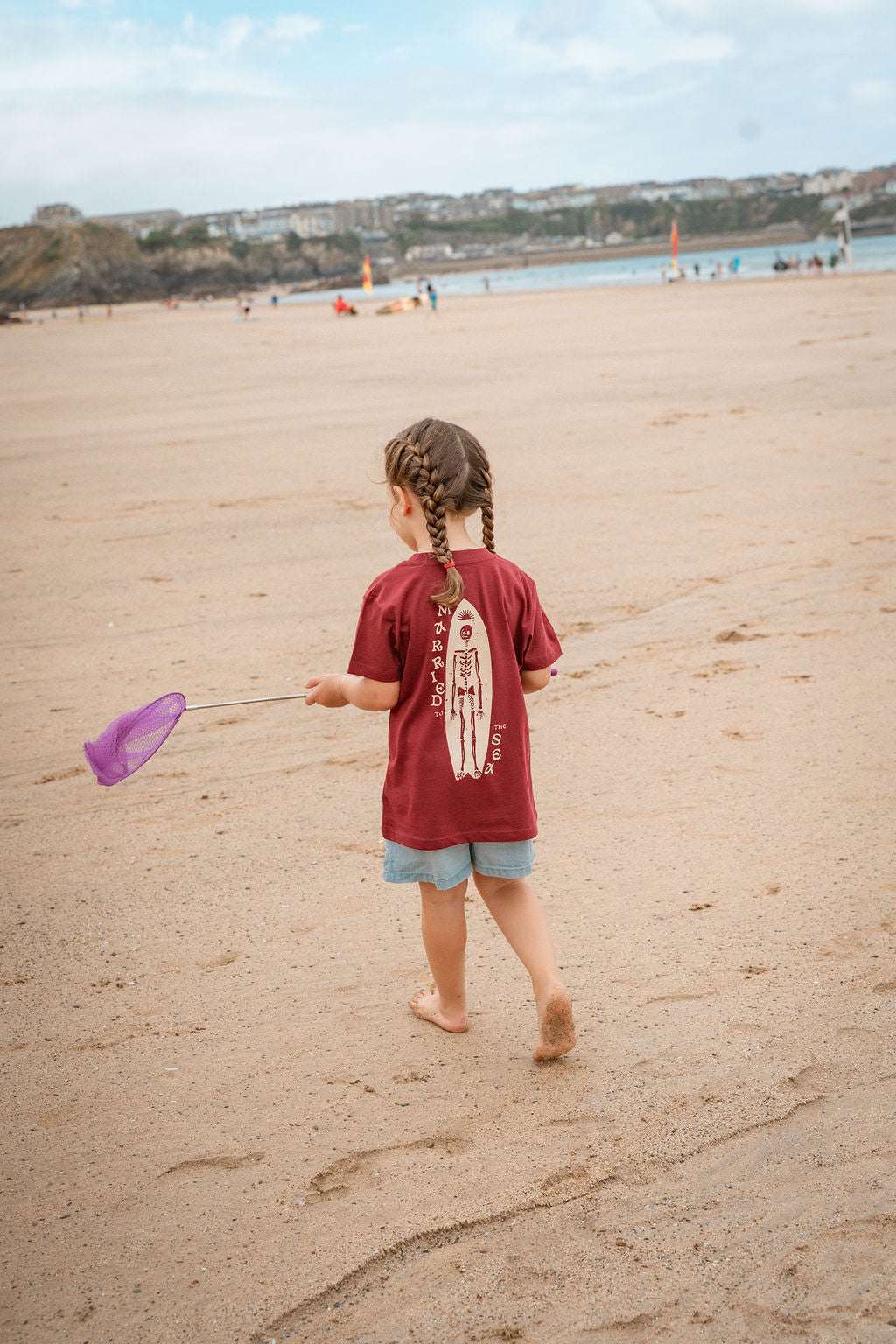 Dead Shred Kids Burgundy T-Shirt | Married to the Sea