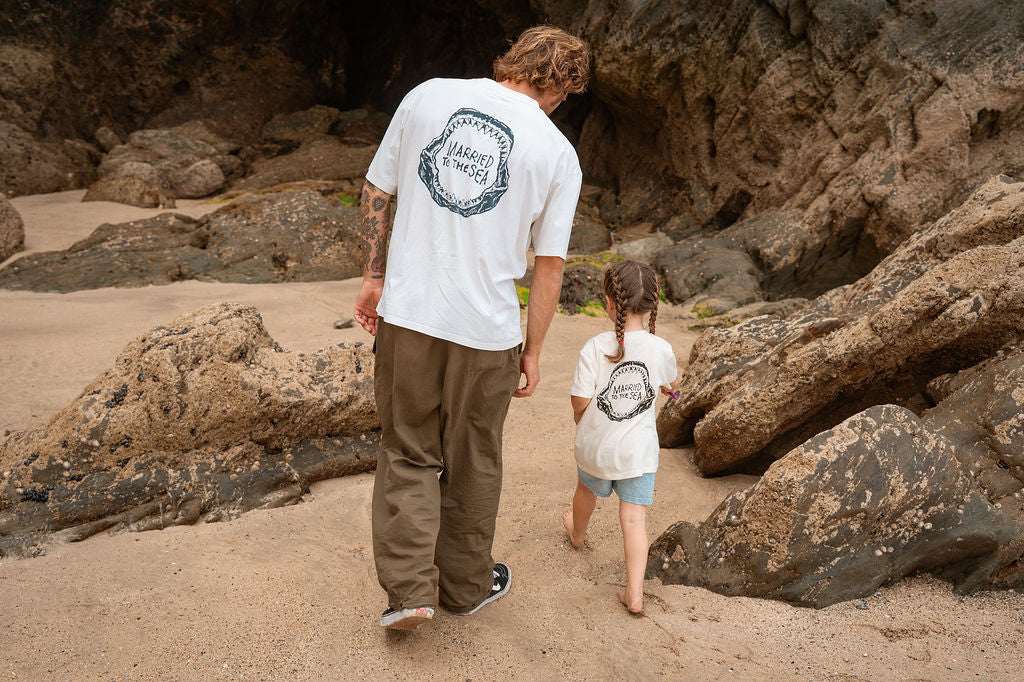 Jaw Kids Natural T-Shirt | Married to the Sea