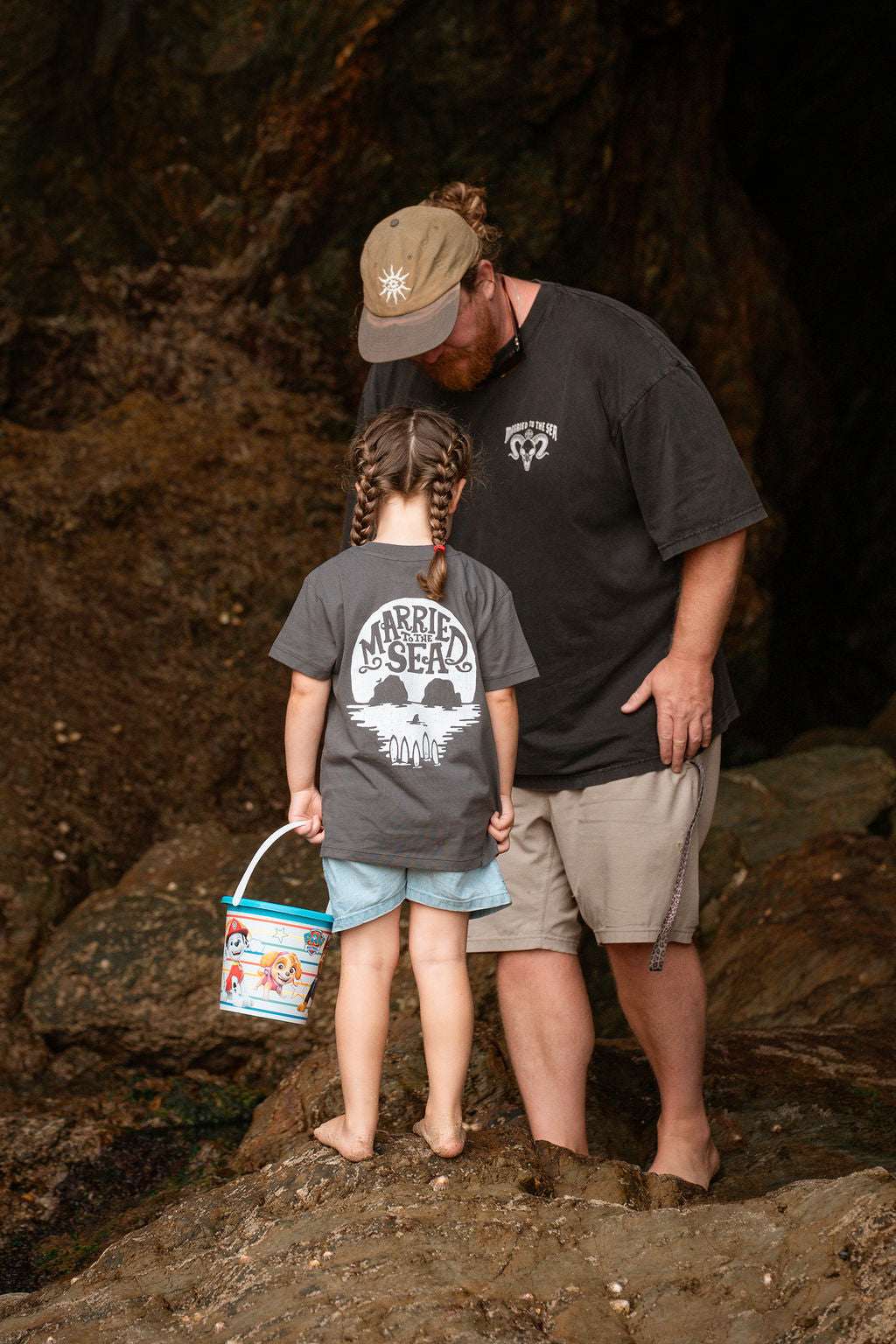 Skull Island Kids Anthracite T-Shirt | Married to the Sea