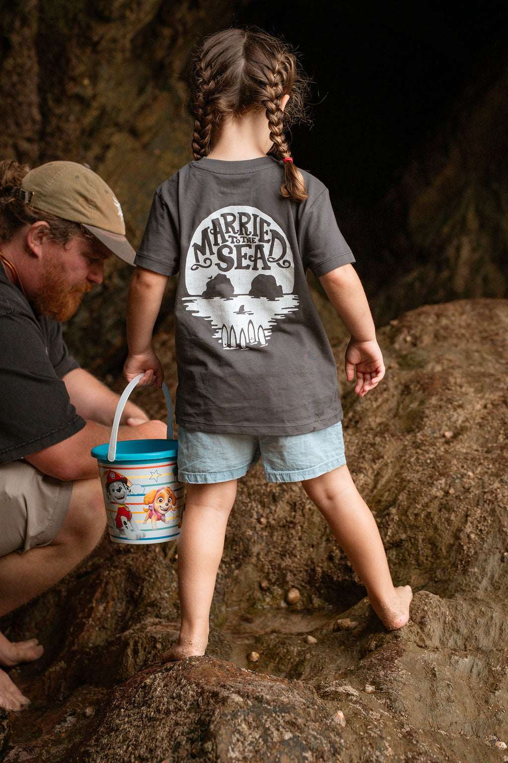Skull Island Kids Anthracite T-Shirt | Married to the Sea