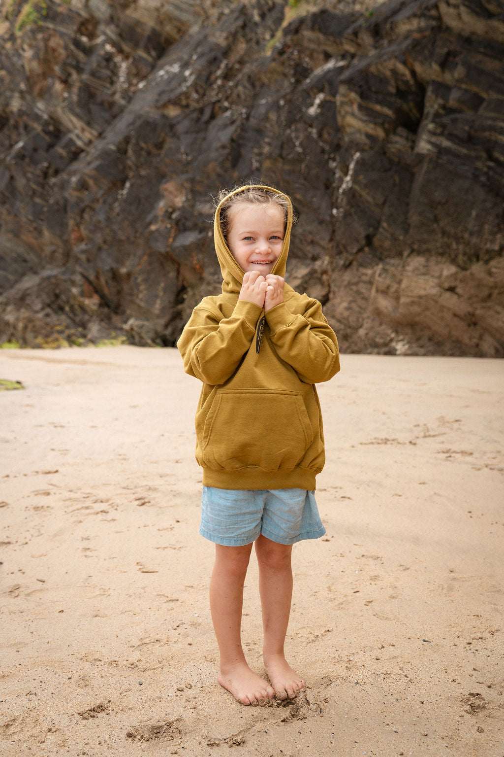 Dead Shred Kids Khaki Hoodie | Married to the Sea