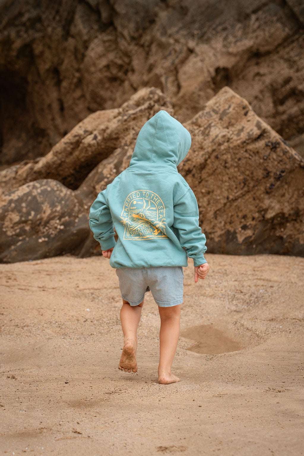 Headstand Kids Seafoam Hoodie | Married to the Sea