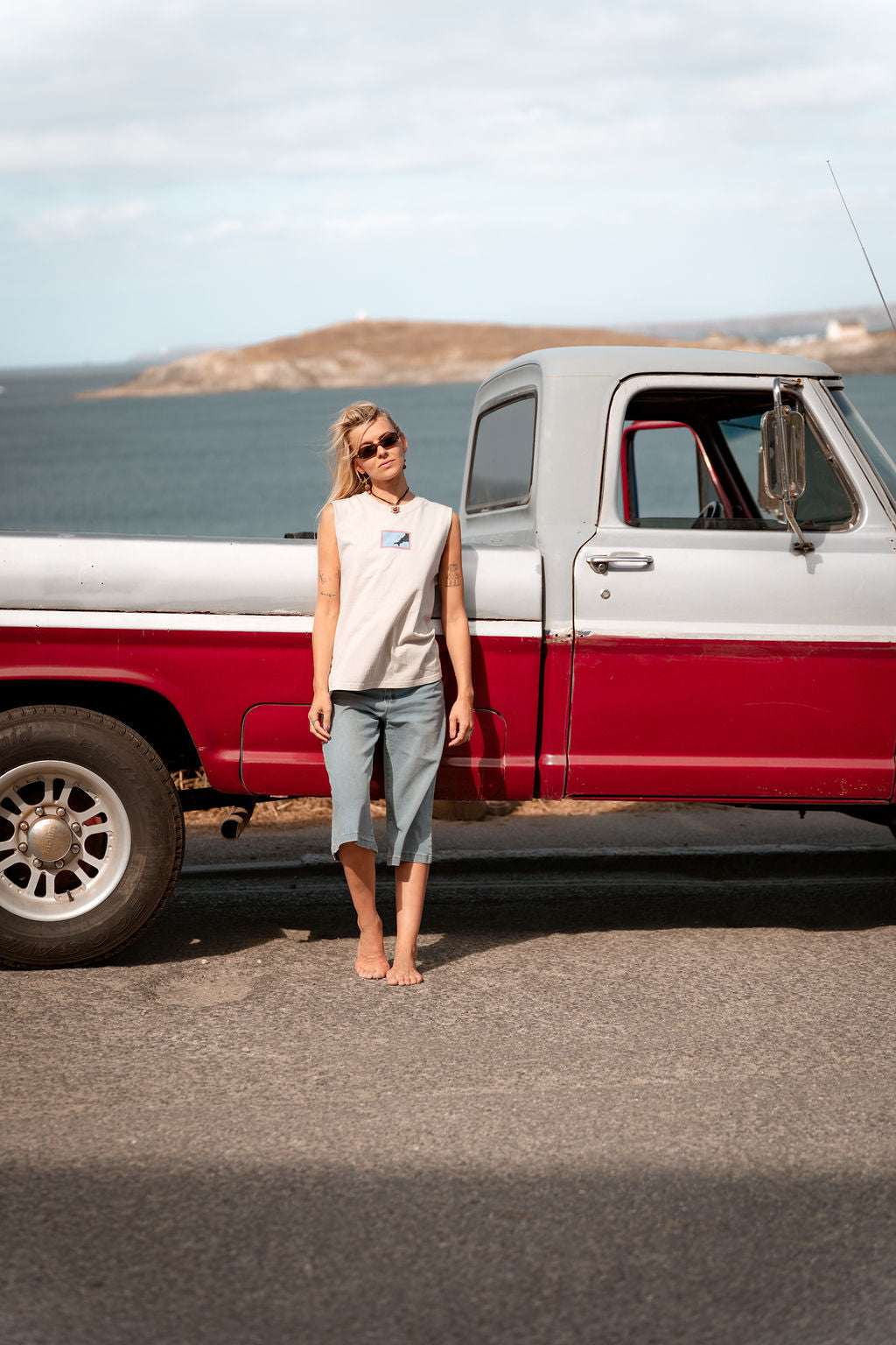 Highs n Lows Womens Vest - Faded Bone | Married to the Sea