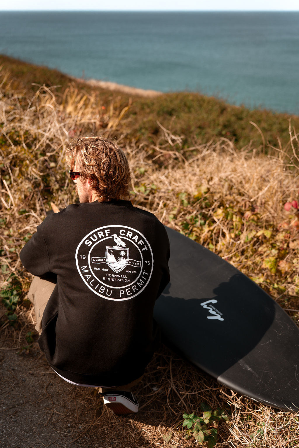 Surf Tax Crew - Black | Married to the Sea